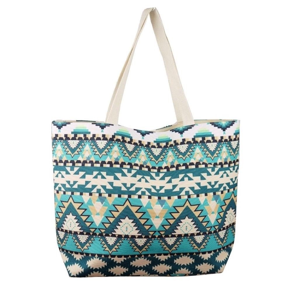 Tribal print tote🐬